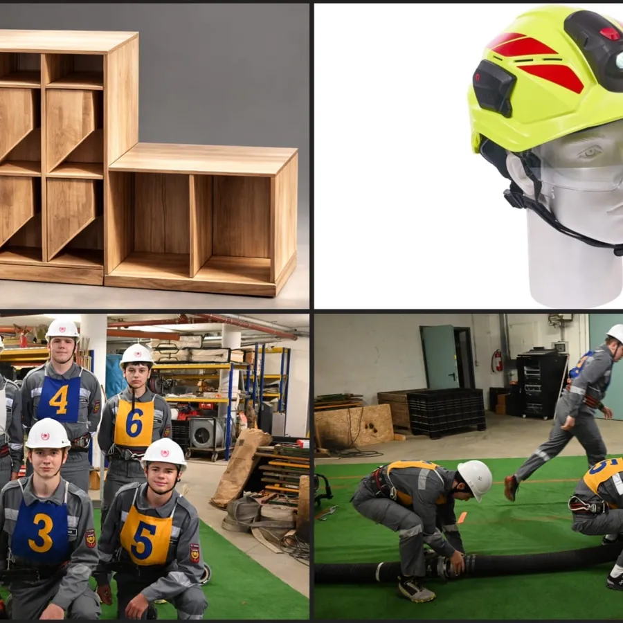 Ausrüstung für eine starke Bewerbsgruppe