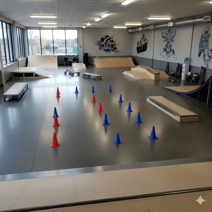 Skaterpark/platz/halle