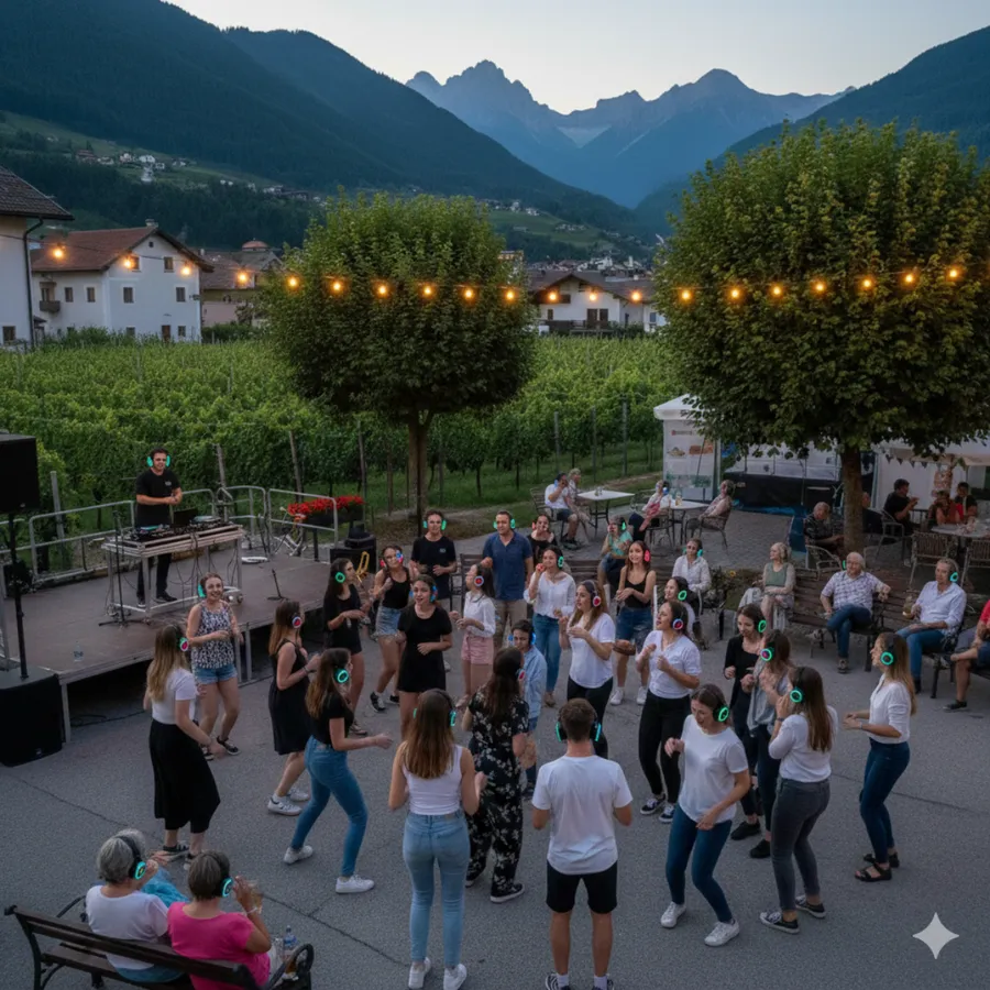 Silent Disco Veranstaltung