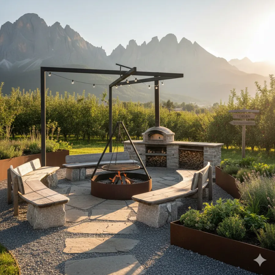 Grill- / Lagerfeuerstelle