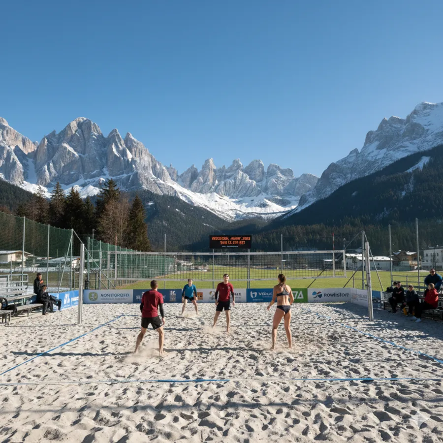 Beachvolleyballfeld