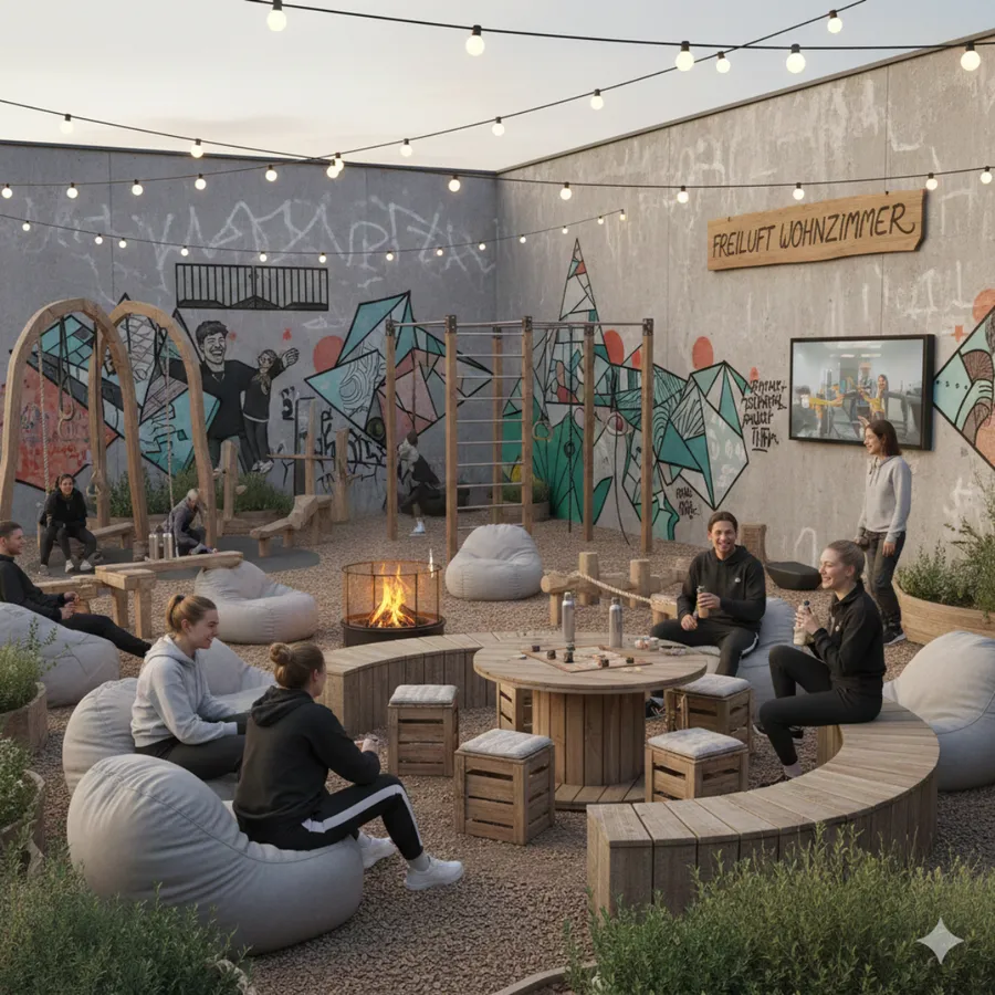 Freiluft-Wohnzimmer