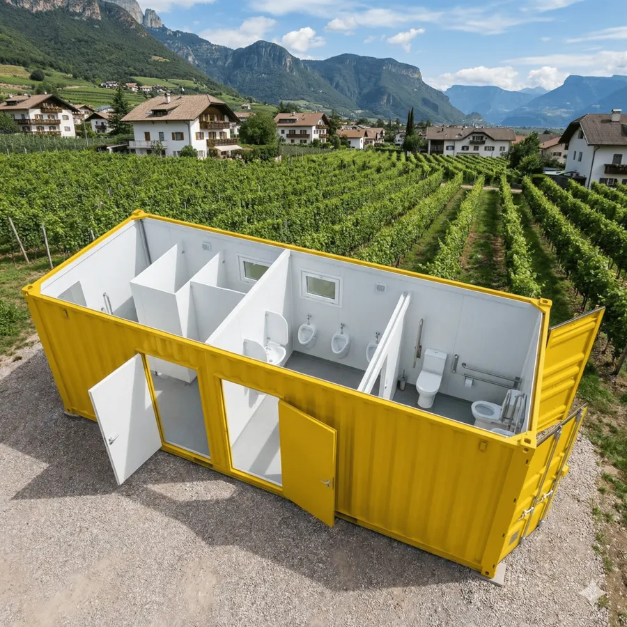 Container Klo für Vereine