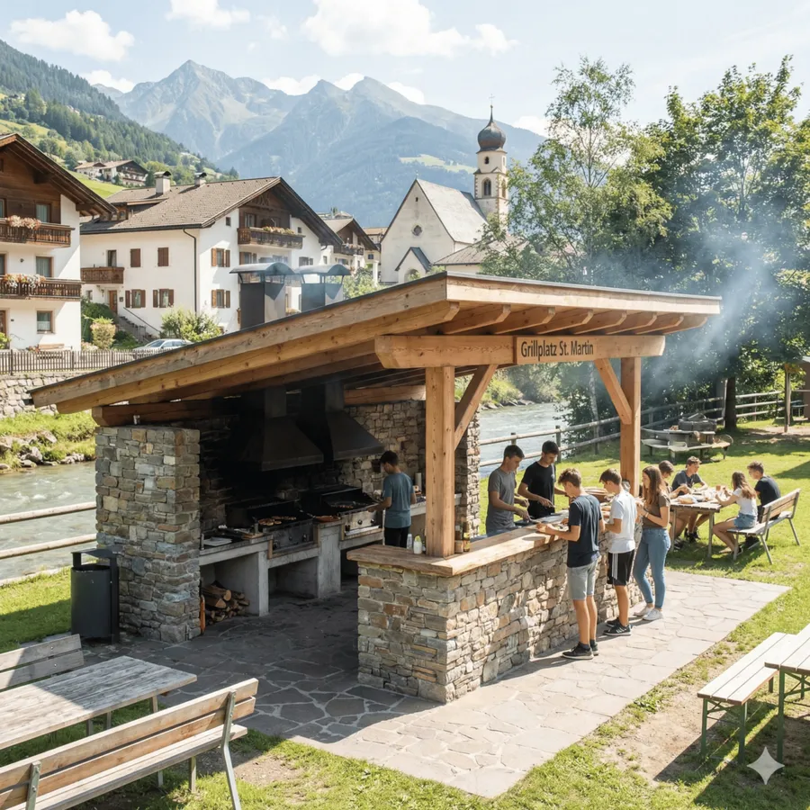 Öffentliche Grillstelle