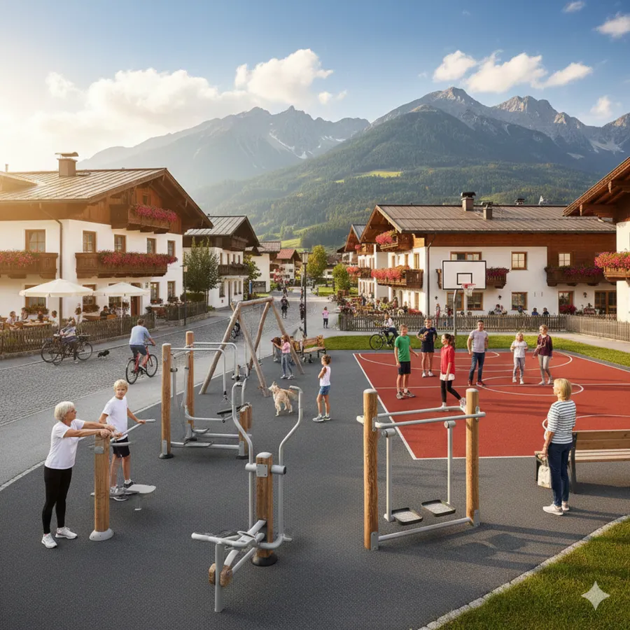 Sport für Jedermann/-Frau