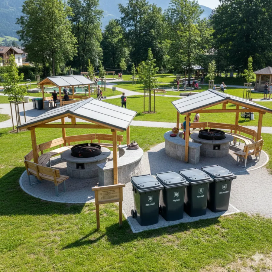 Öffentliche Grillstelle