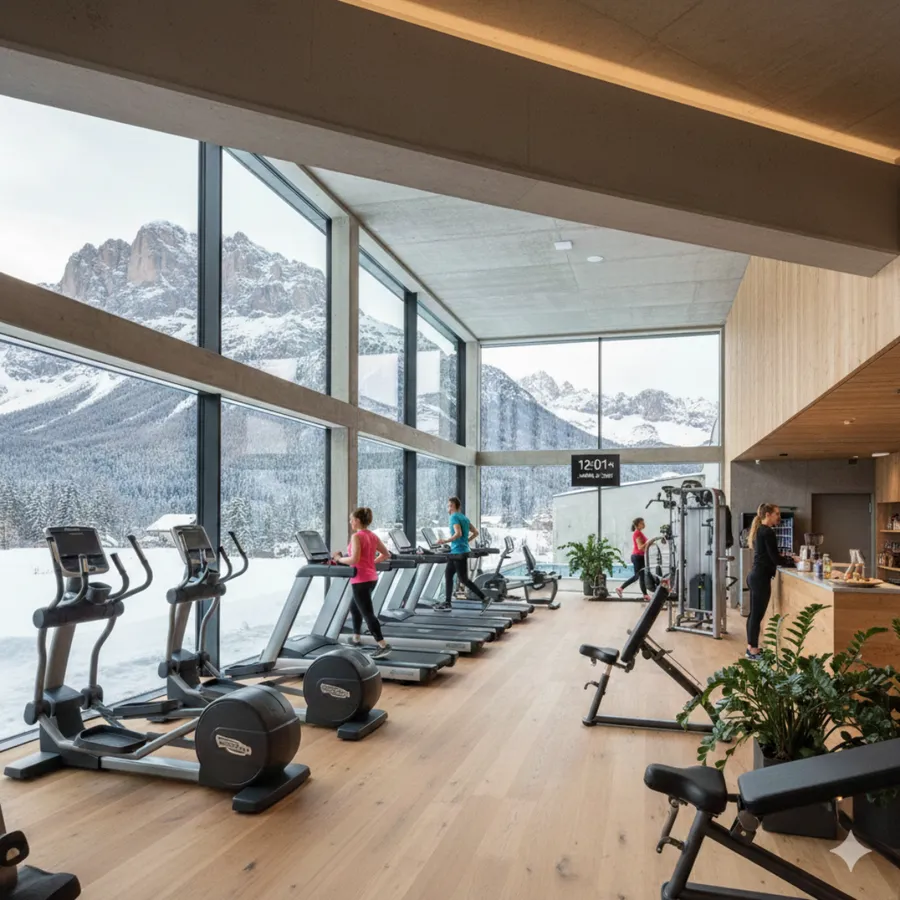 Erneuerung des Fitnessstudio in Seis 