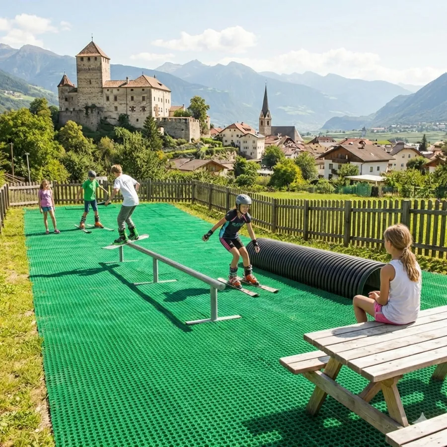 Ganzjahres Snowpark