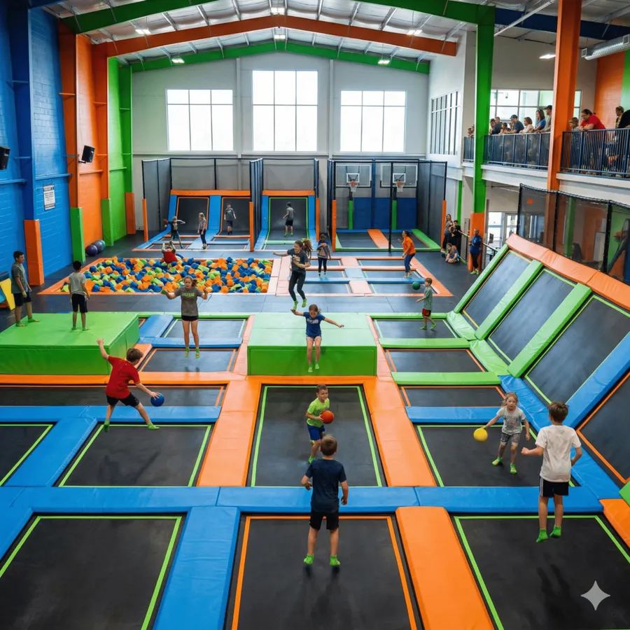 Trampolinhalle