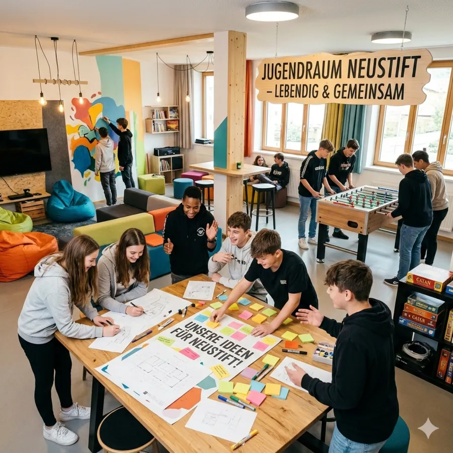 Renovierung des Jugendraums Neustift