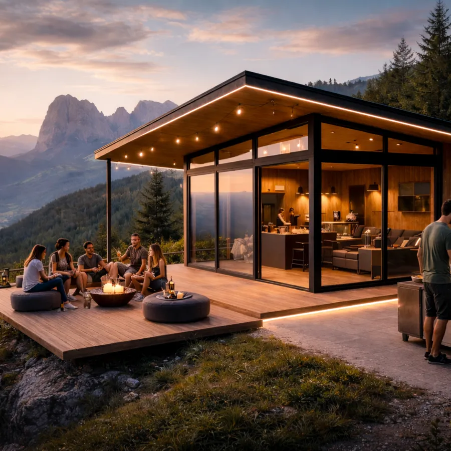 Tiny-Event-Haus „Ritten Hub“