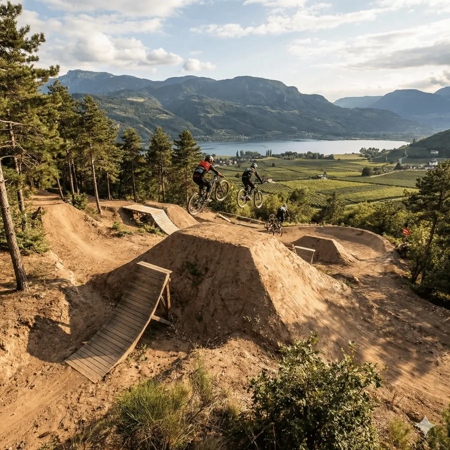 Mountainbike Jumpline