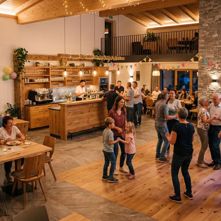 Partyraum für Jung & Alt