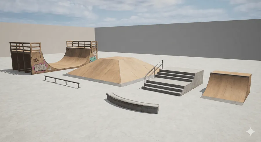 Skate Elemente für Klobenstein