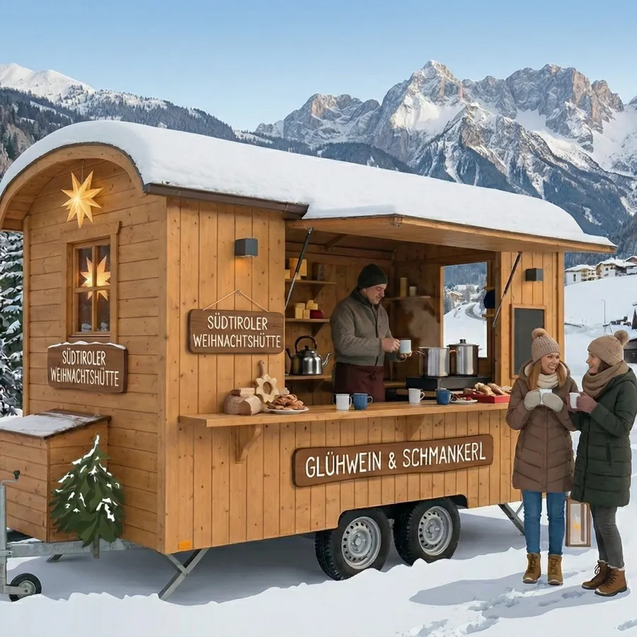 Weihnachtsstandl in Vilpian